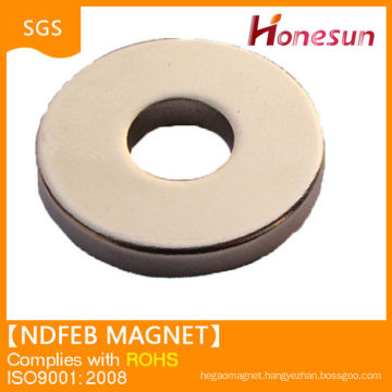 Sintered ndfeb ring magnet made in China